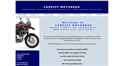 Desktop Screenshot of cardiffmotorrad.com